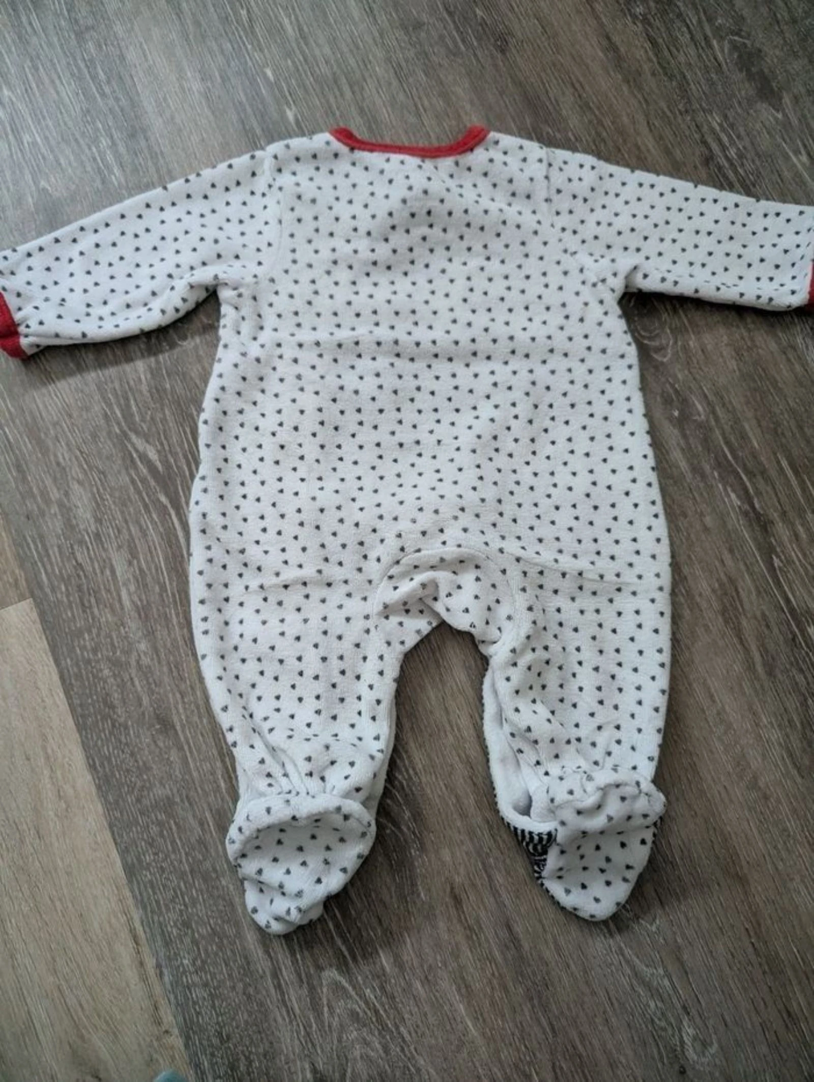 Pijama de terciopelo 1 mes – photo 2